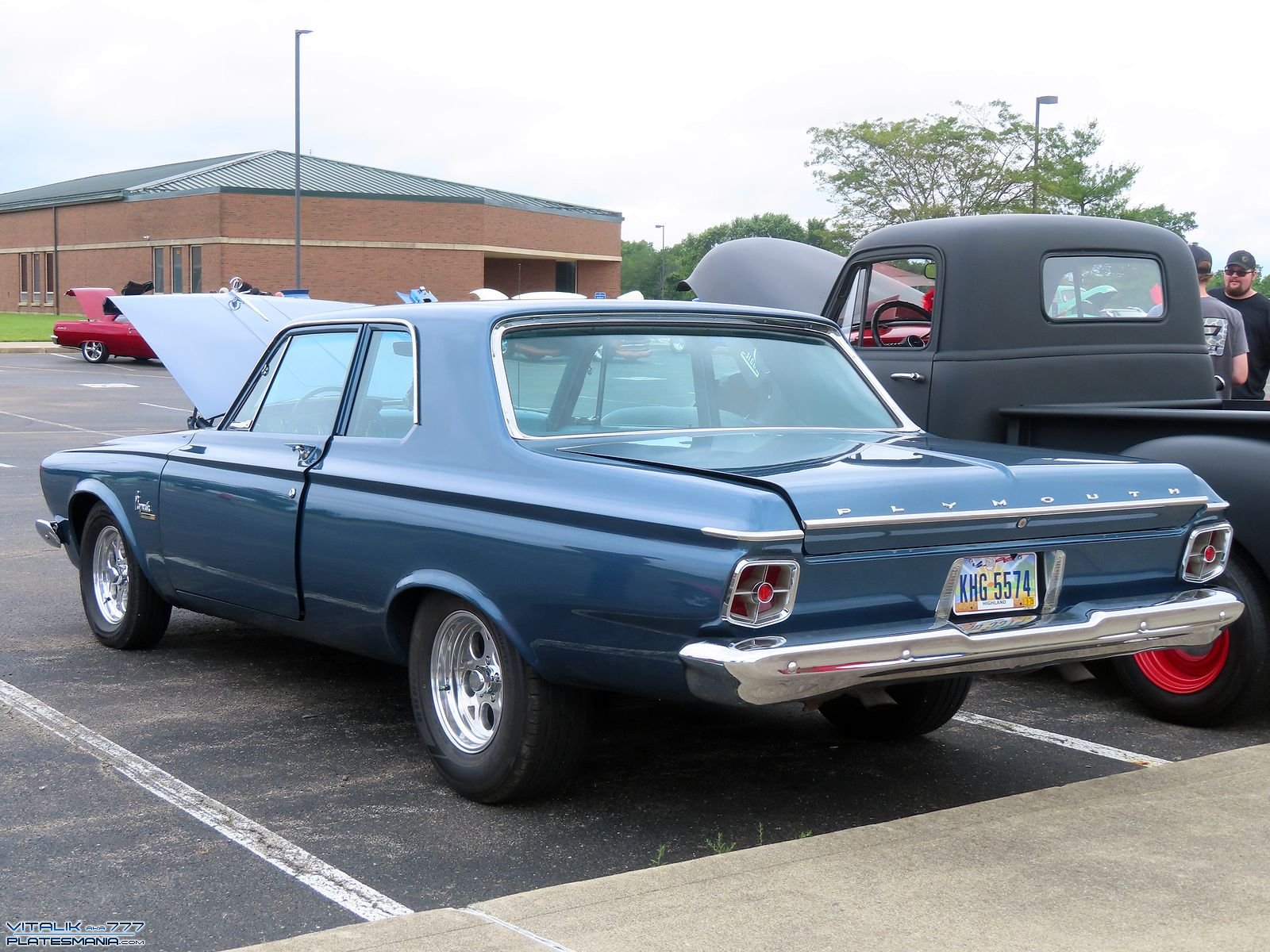 KHG 5574, Plymouth Belvedere 5th gen 1963 2-door Sedan (TP2; B-body), 1st facelift, 1962–1963