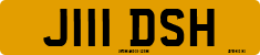 License plate of the United Kingdom, 1983 year system