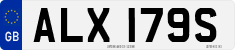 License plate of the United Kingdom, 1963 year system