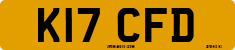 License plate of the United Kingdom, 1983 year system