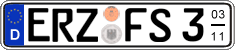 German license plate, Seasonal plates