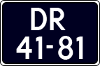 License plate of the Netherlands, Imported oldtimers (cars)