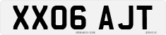 License plate of the United Kingdom, 2001 year system