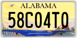 Alabama, 0A12B34 / 00A12B3