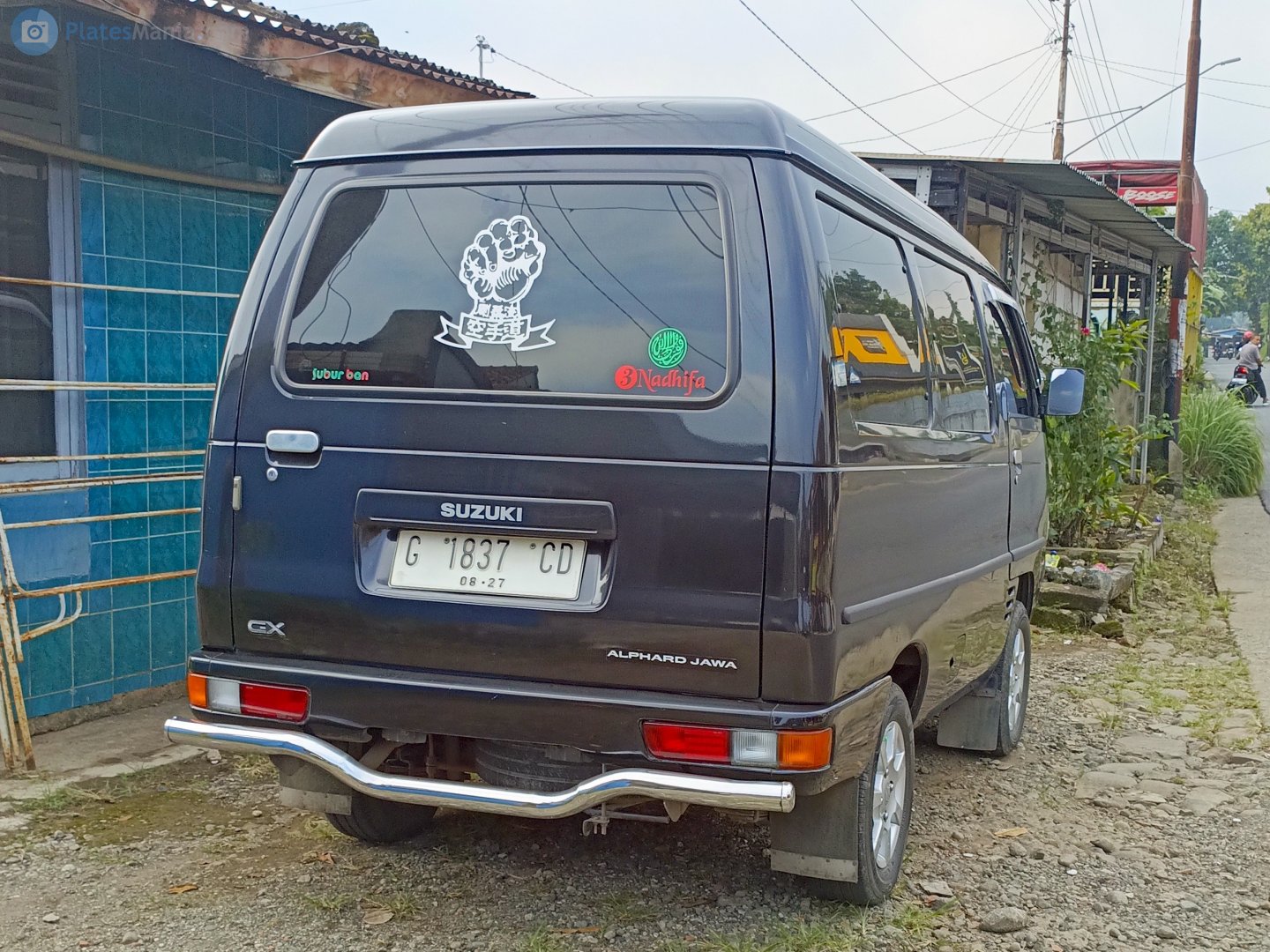 G 1837 CD, Suzuki Carry 8th gen (Futura) (Super Carry) Van, 1st facelift, 1991–