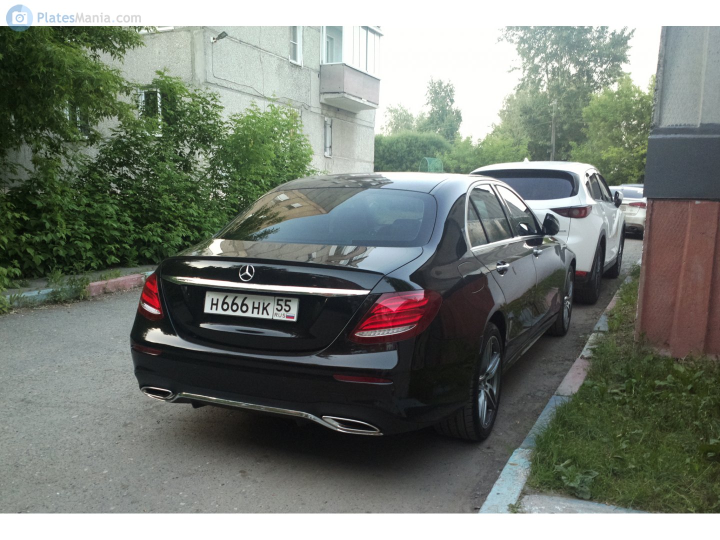 н 666 нк 55, Mercedes-Benz E-Klasse 5th gen Sedan (V213/W213), 2016­–2020