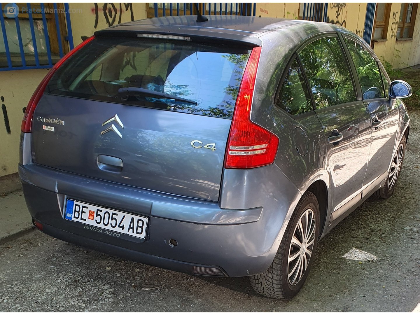 BE 5054 AB, Citroёn C4 1st gen 5-door Hatch (B51), 2004–2010 (–2014 for LATAM-market)