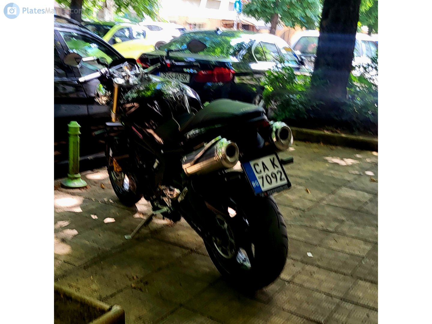 CA 7092 K, Triumph Motorcycles Street Triple 1st gen, 2007–2011