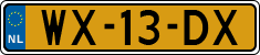 License plate of the Netherlands, Trailers
