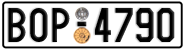 License plate of Greece, Cars