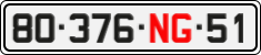 License plate of Vietnam, Diplomatic