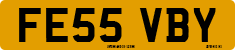 License plate of the United Kingdom, 2001 year system