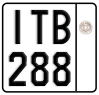 License plate of Greece, Motorcycles