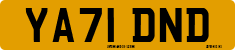 License plate of the United Kingdom, 2001 year system