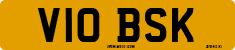 License plate of the United Kingdom, 1983 year system