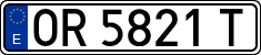 License plates of Spain, 1971 year series