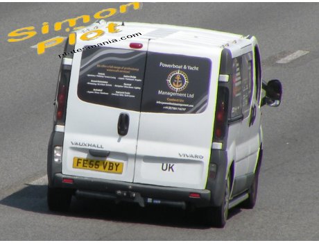 FE55 VBY, Vauxhall Vivaro