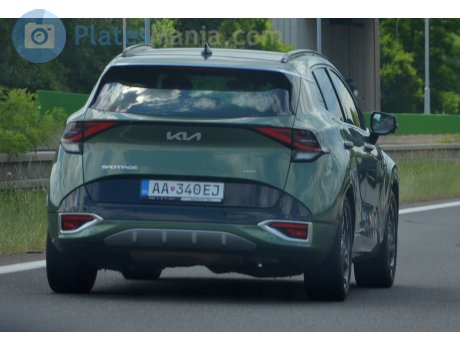 AA 340EJ, Kia Sportage