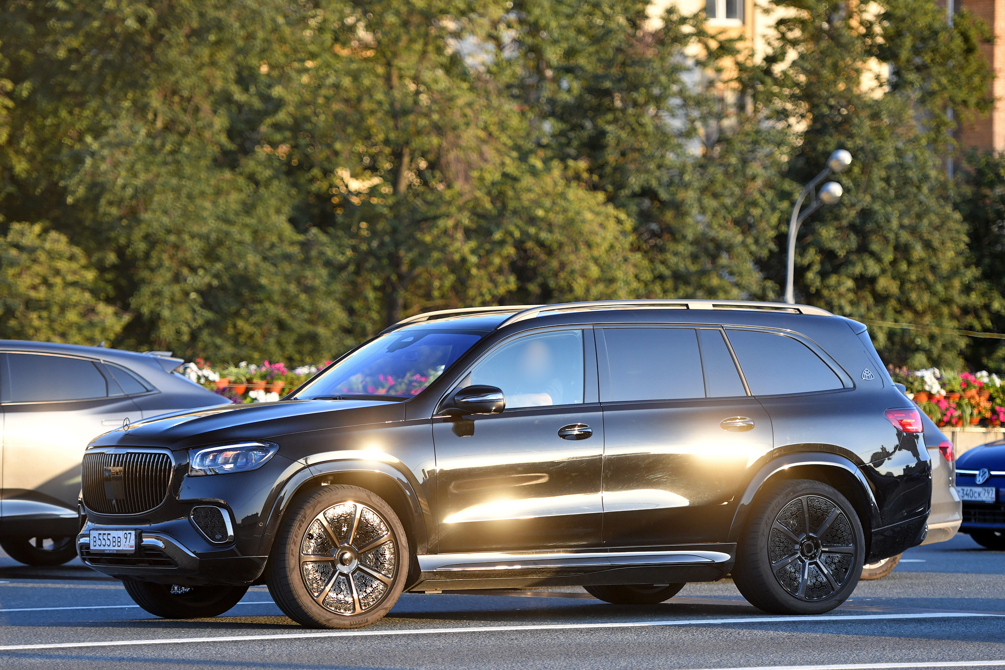 в 555 вв 97, Mercedes-Benz GLS-Klasse 2nd gen Maybach (X167), facelift, 2023–