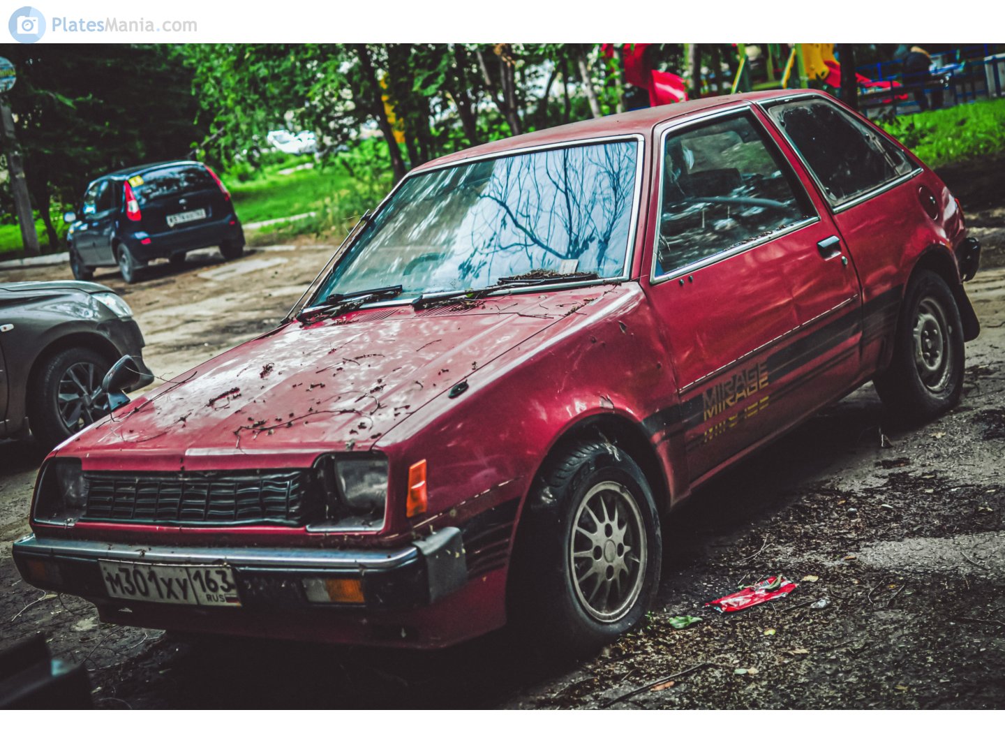 м 301 ху 163, Mitsubishi Mirage 1st gen 3-door Hatch (A150), 1978–1983
