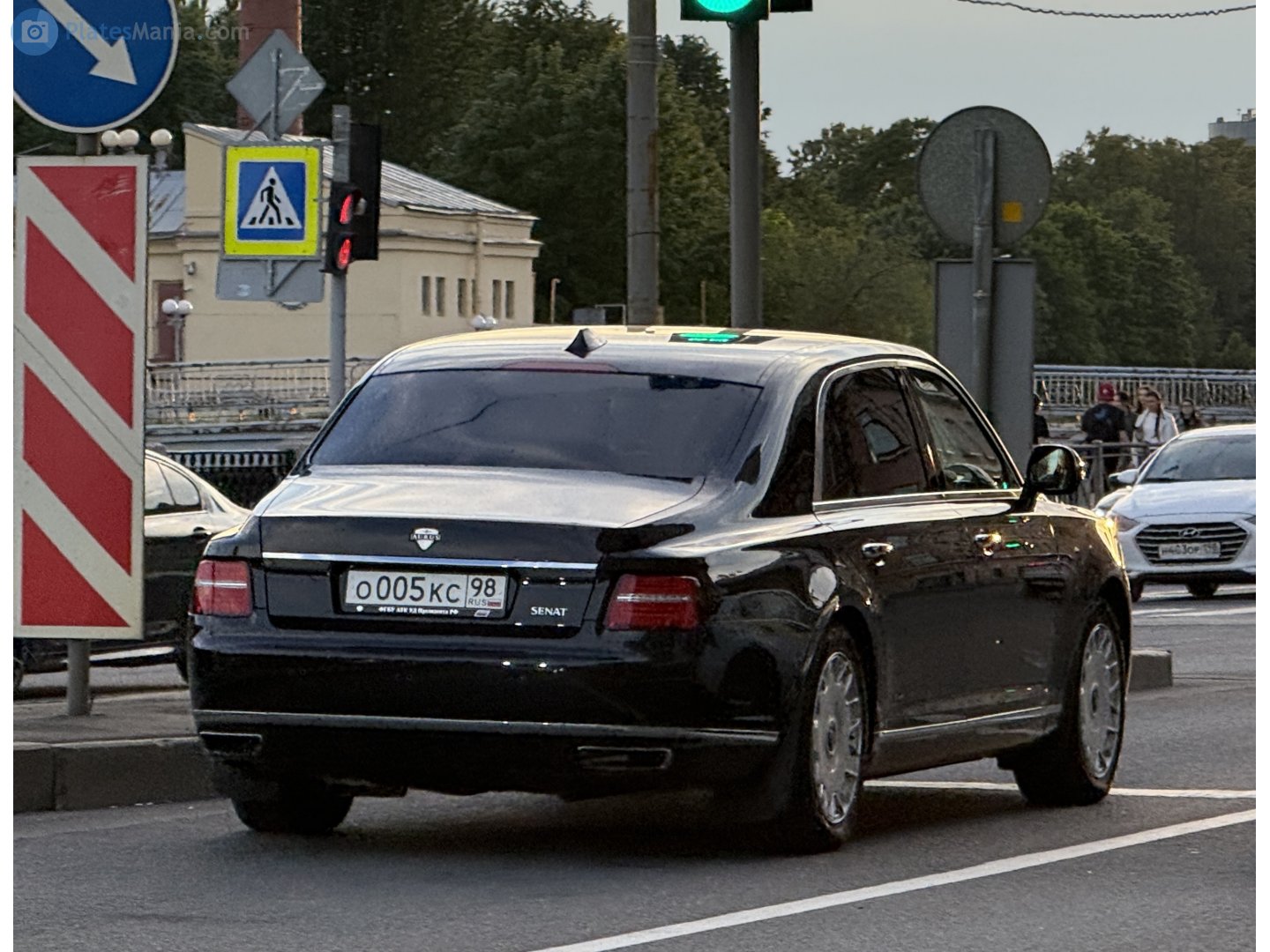 о 005 кс 98, Aurus Senat S600 Sedan, 2018–2024