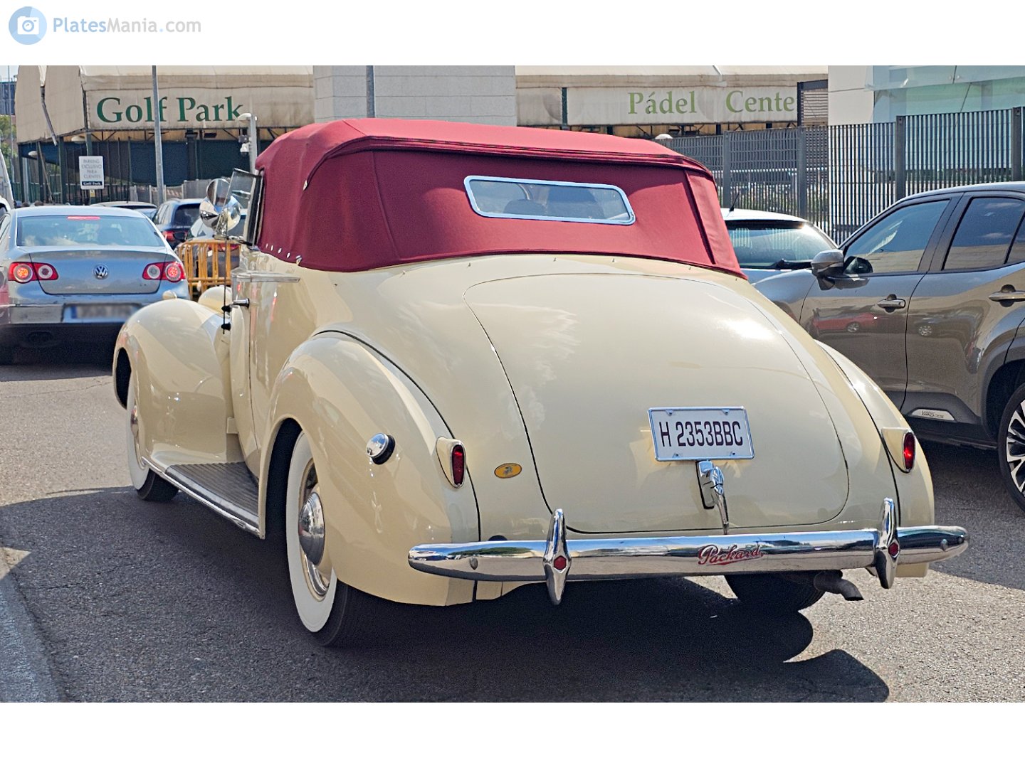H 2353 BBC, Packard 110 1st gen 2-door Convertible (1389/1489), 1939–1941