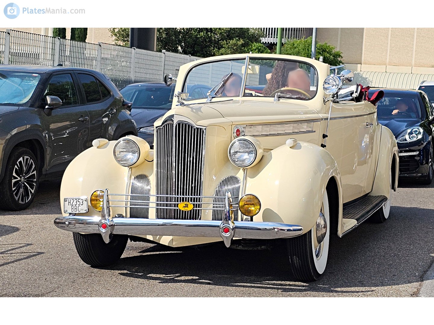 H 2353 BBC, Packard 110 1st gen 2-door Convertible (1389/1489), 1939–1941