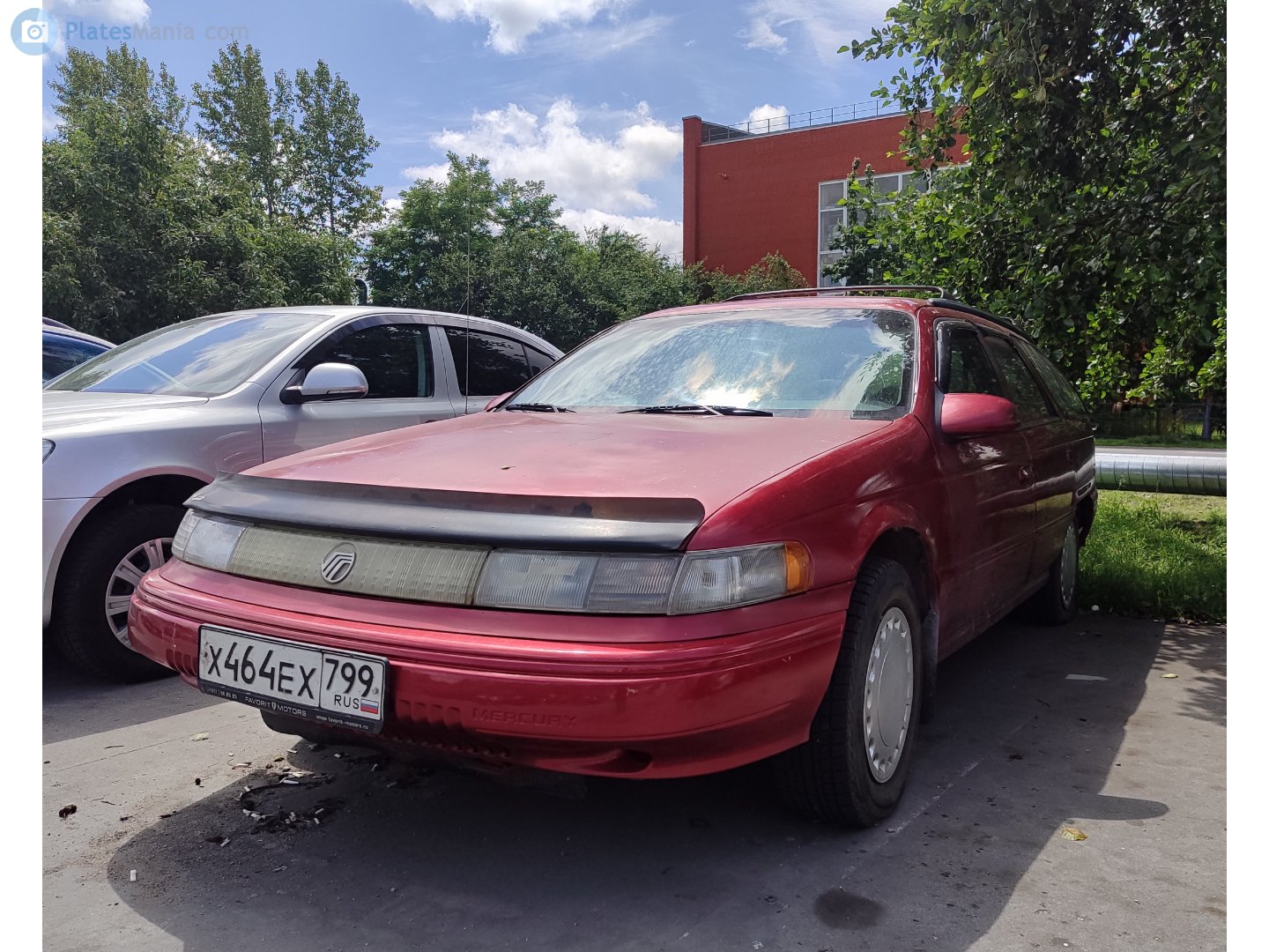 х 464 ех 799, Mercury Sable 2nd gen Station Wagon (58; DN5), 1991–1995