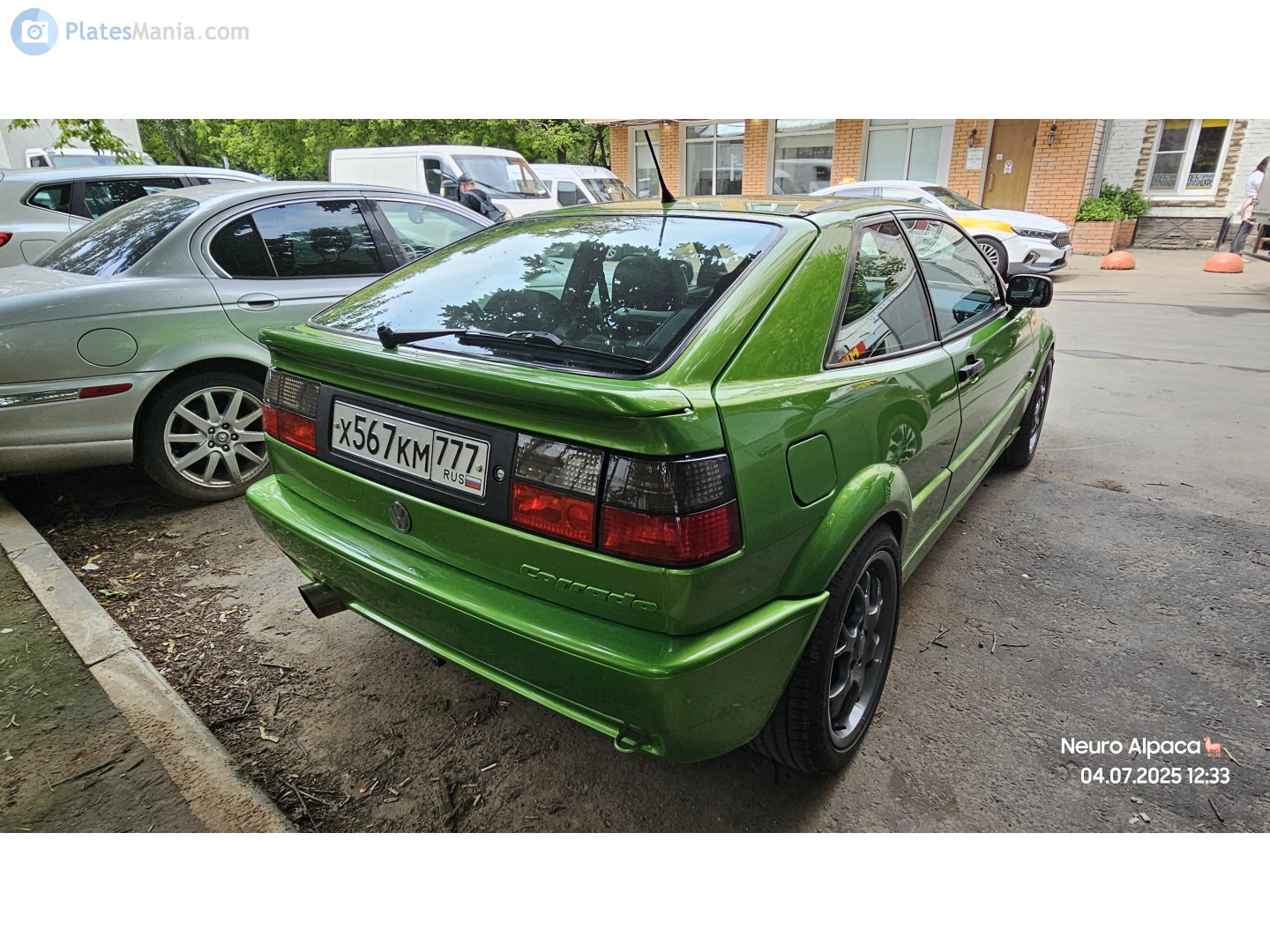 х 567 км 777, Volkswagen Corrado 1st gen (Typ 53i), 1989–1995