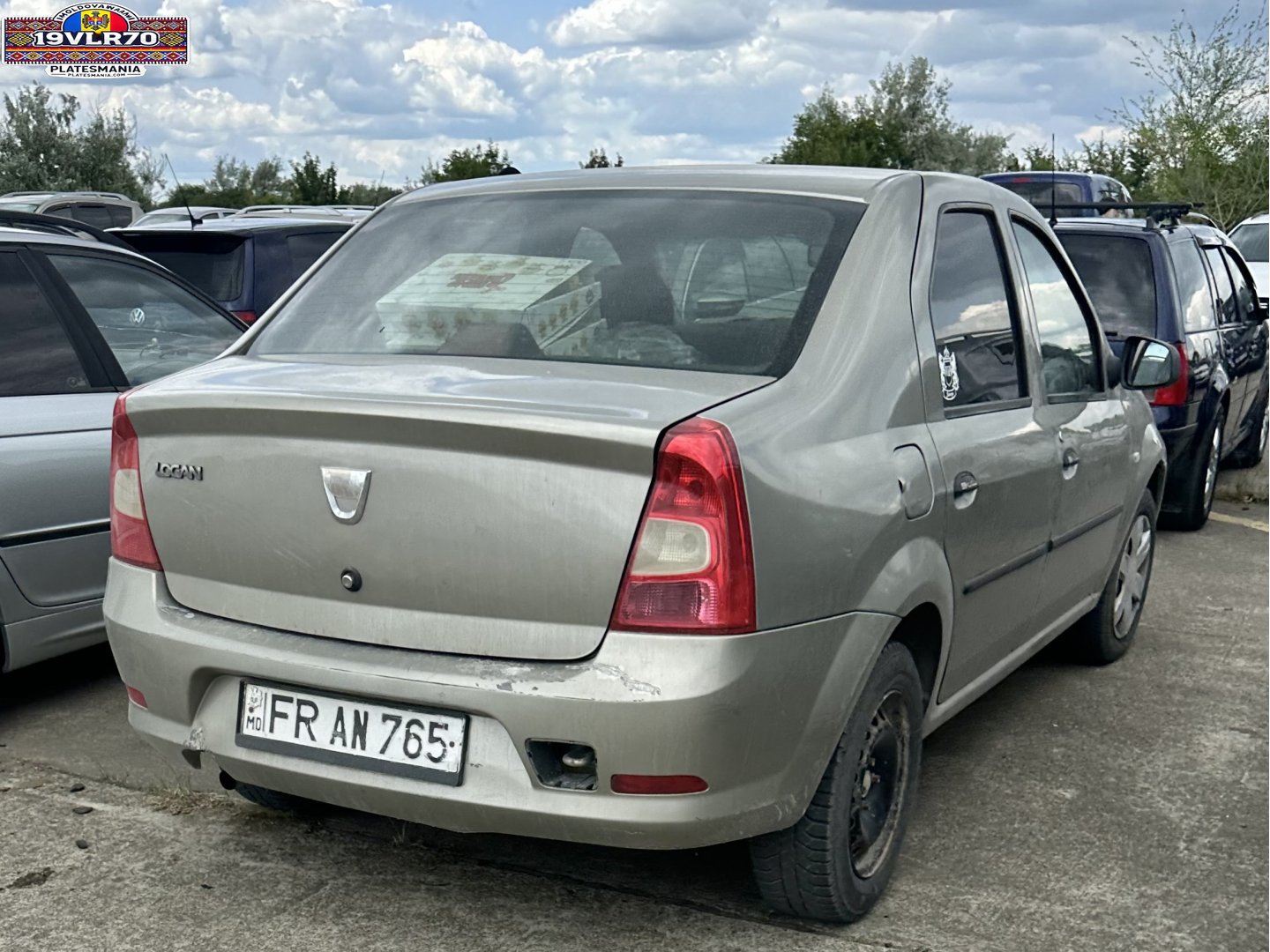 FR AN 765, Dacia Logan 1st gen Sedan (L90), facelift, 2008–2012