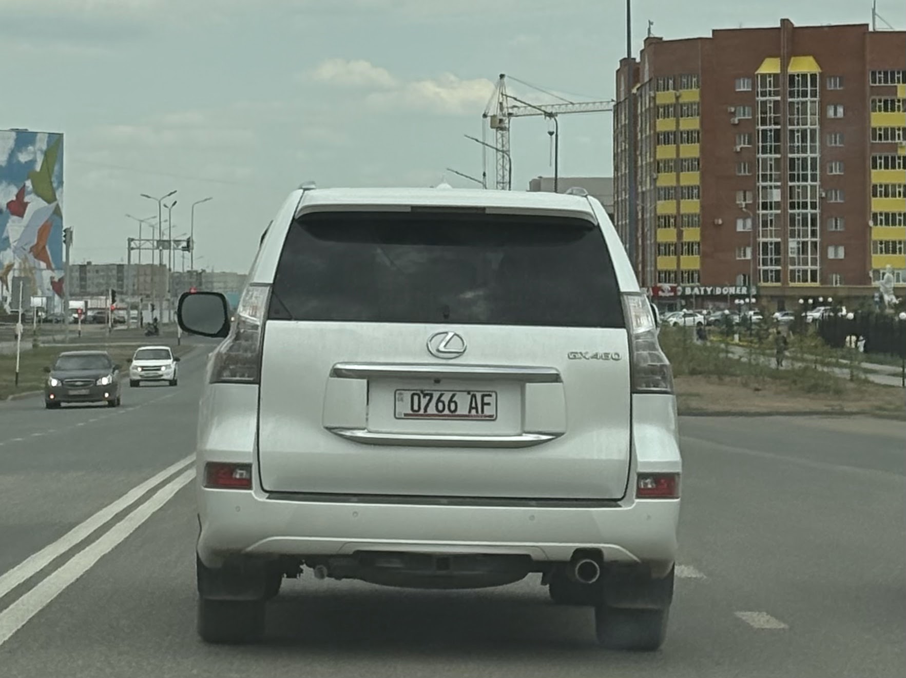 0766 AF, Lexus GX 2nd gen (J150), facelift, 2013–2023