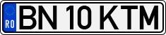 License plate of Romania, Regular plates
