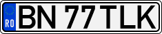 License plate of Romania, Regular plates