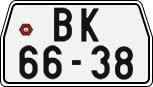 License plate of the Czech Republic, Motorcycles (1960)