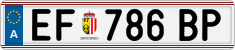 License plate of Austria, Regular plates