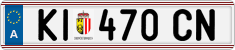 License plate of Austria, Regular plates
