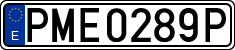 License plates of Spain, Official and military plates
