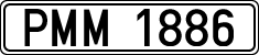 License plates of Spain, Official and military plates