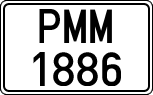 License plates of Spain, Official and military plates
