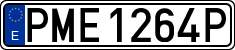 License plates of Spain, Official and military plates