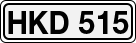 License plate of Sweden, Regular plates