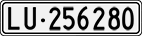 License plate of Switzerland, Cars