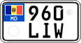 License plate of Moldova, Motorcycles (2015)