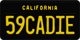 California, Vanity Plates