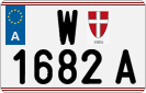 License plate of Austria, Regular plates