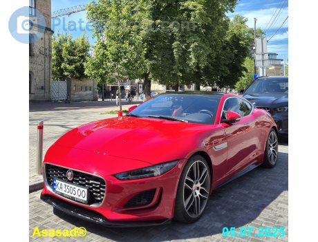 KA 3505 OO, Jaguar F-Type