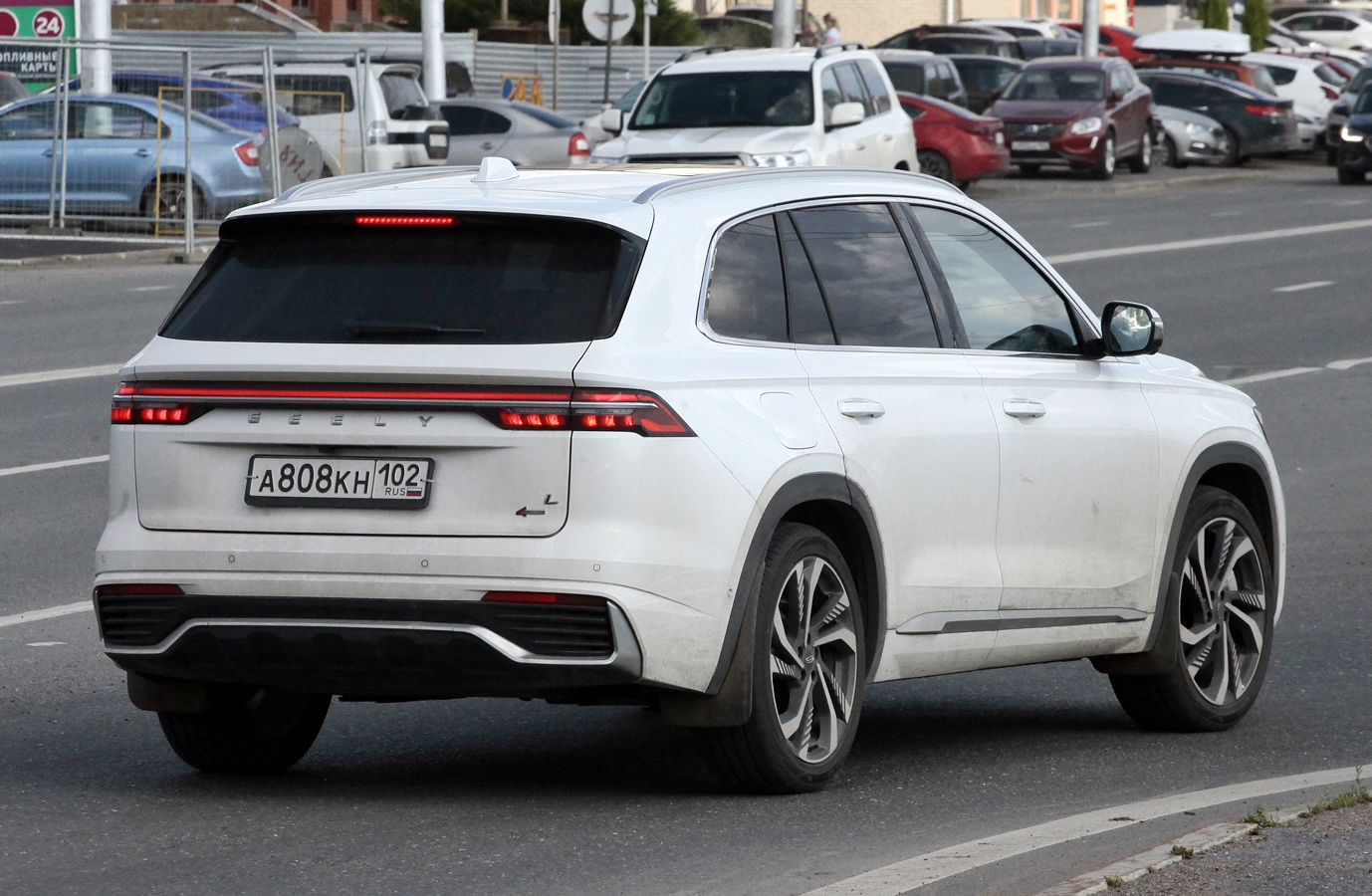 а 808 кн 102, Geely Xingyue 1st gen Monjaro/L SUV (KX11), 2021­–