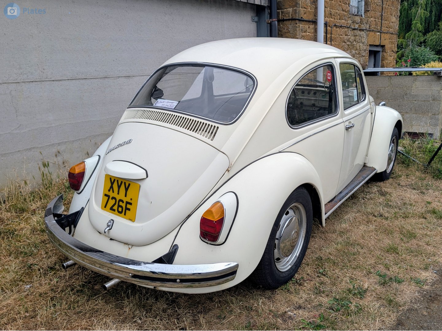XYY726F, Volkswagen Beetle 1st gen Sedan (Type 1), 1938­–2003