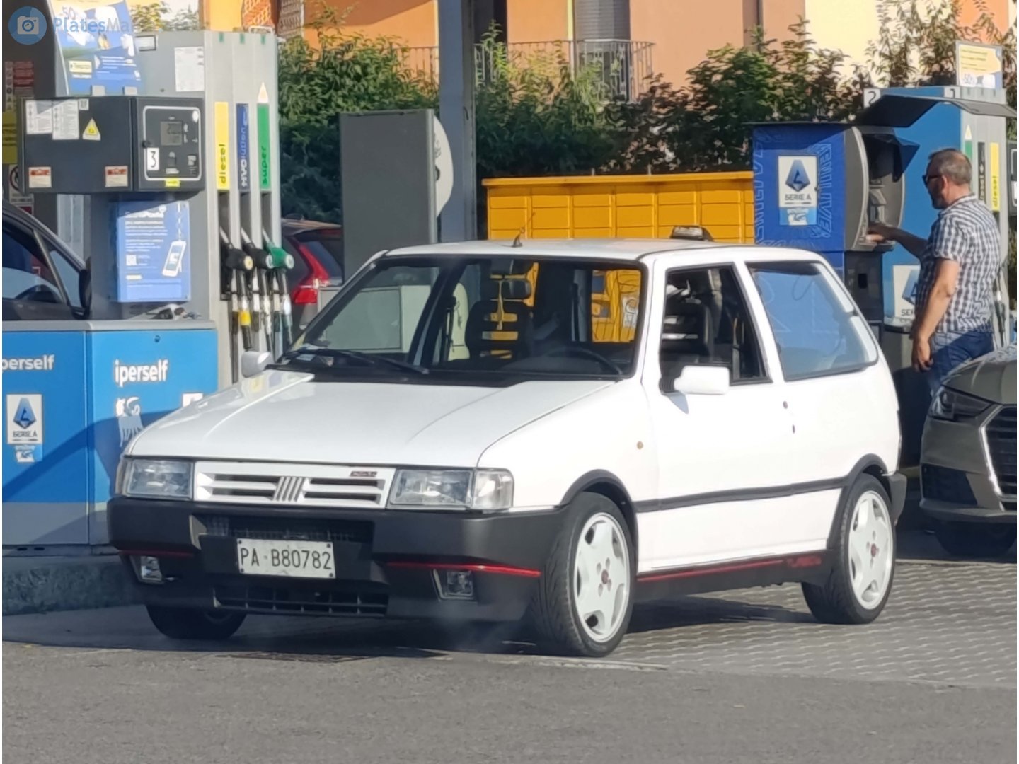 PA B80782, FIAT Uno 1st gen 3-door Hatch (146), facelift, 1989–1995 (–2003 for others)