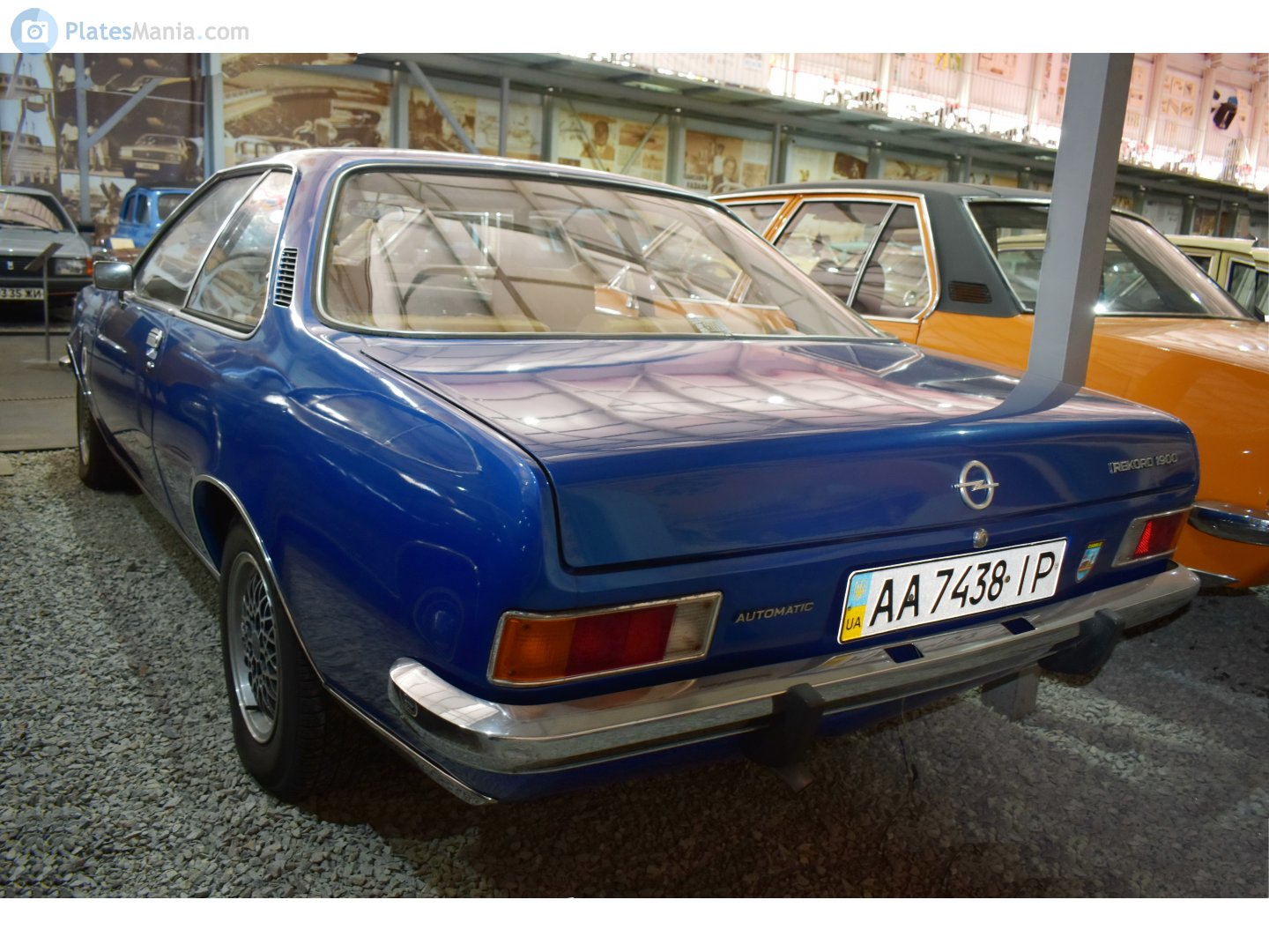AA 7438 IP, Opel Rekord 4th gen 2-door Sedan (D), 1972–1977